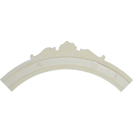 Ekena Millwork 28 3/4"OD x 23 5/8"ID x 2 5/8"W x 7/8"P Flower Ceiling Ring (1/4 of complete circle) CR29FL